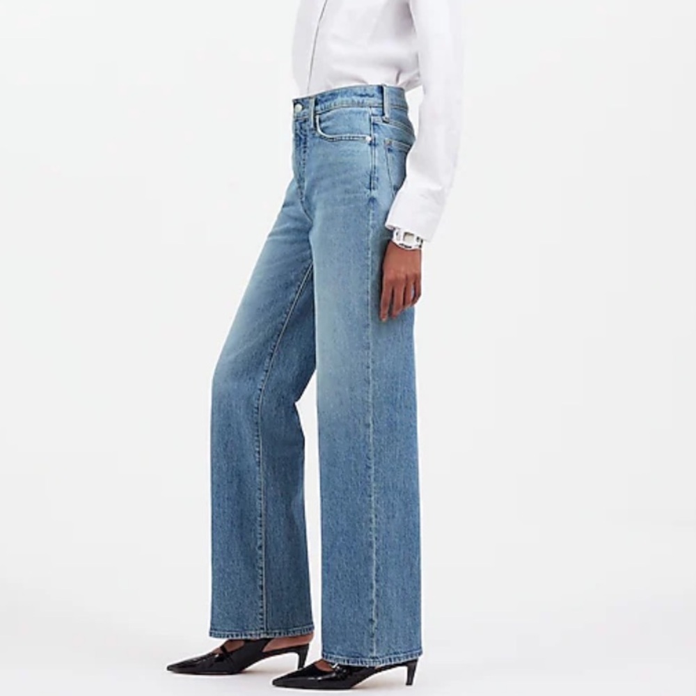 Madewell The Perfect Vintage Wide-Leg Jean 25P NWOT